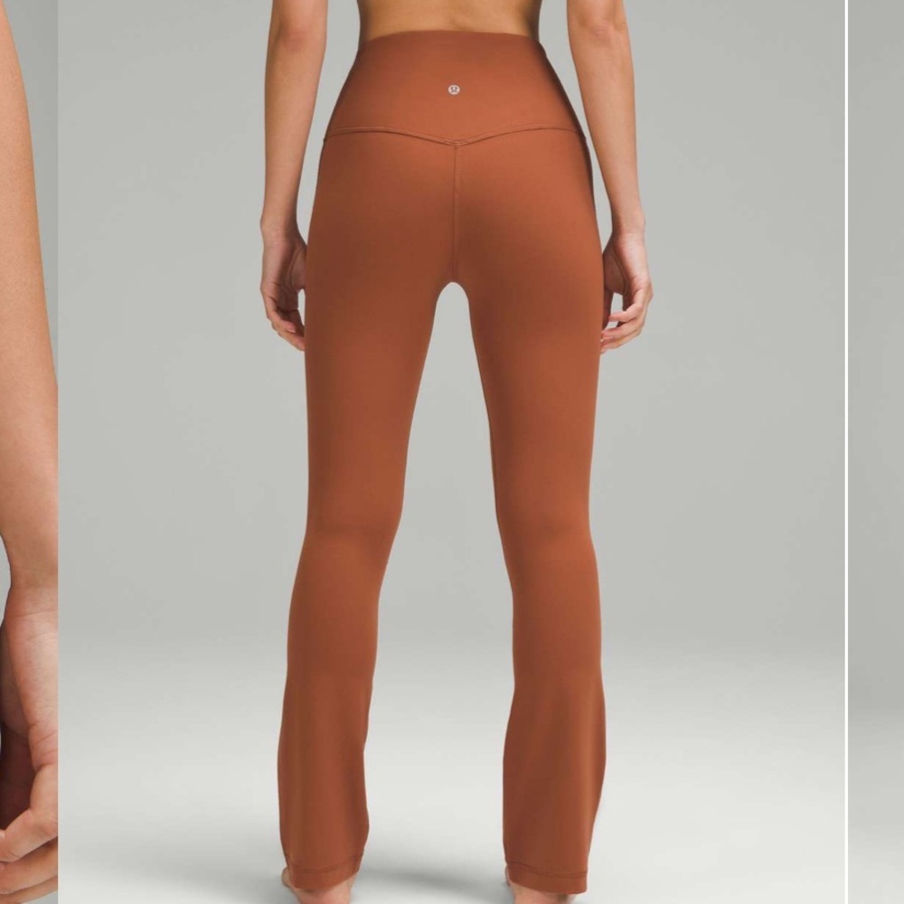 NWT Lululemon Align Mini Flare Pant XShort Sable Color Size 14